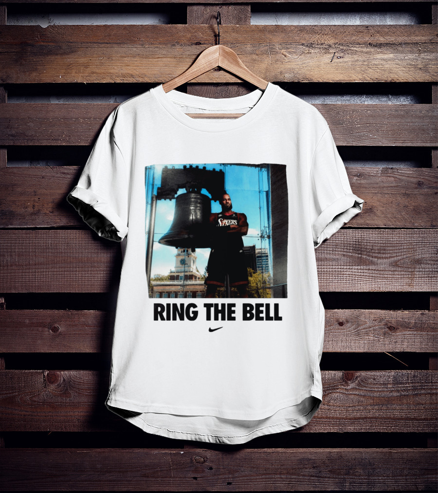 LeBron James Sixers Liberty Bell Ring The Bell T-Shirt