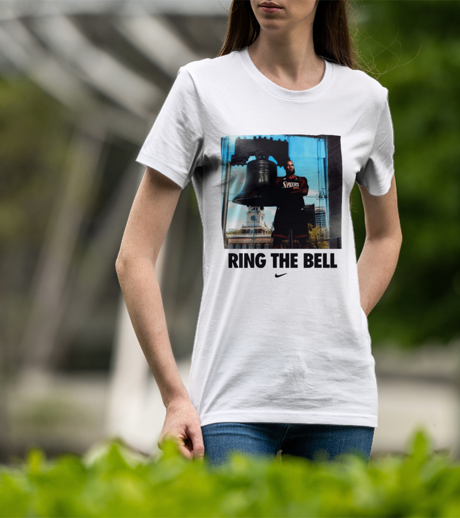 LeBron James Sixers Liberty Bell Ring The Bell T-Shirt