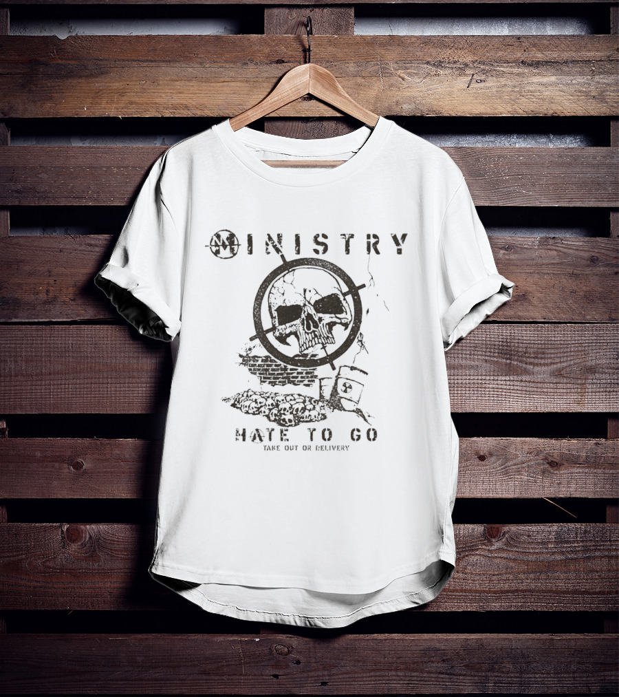Ministry Hate To Go Take Out Or Delivery Collection Target T-Shirt