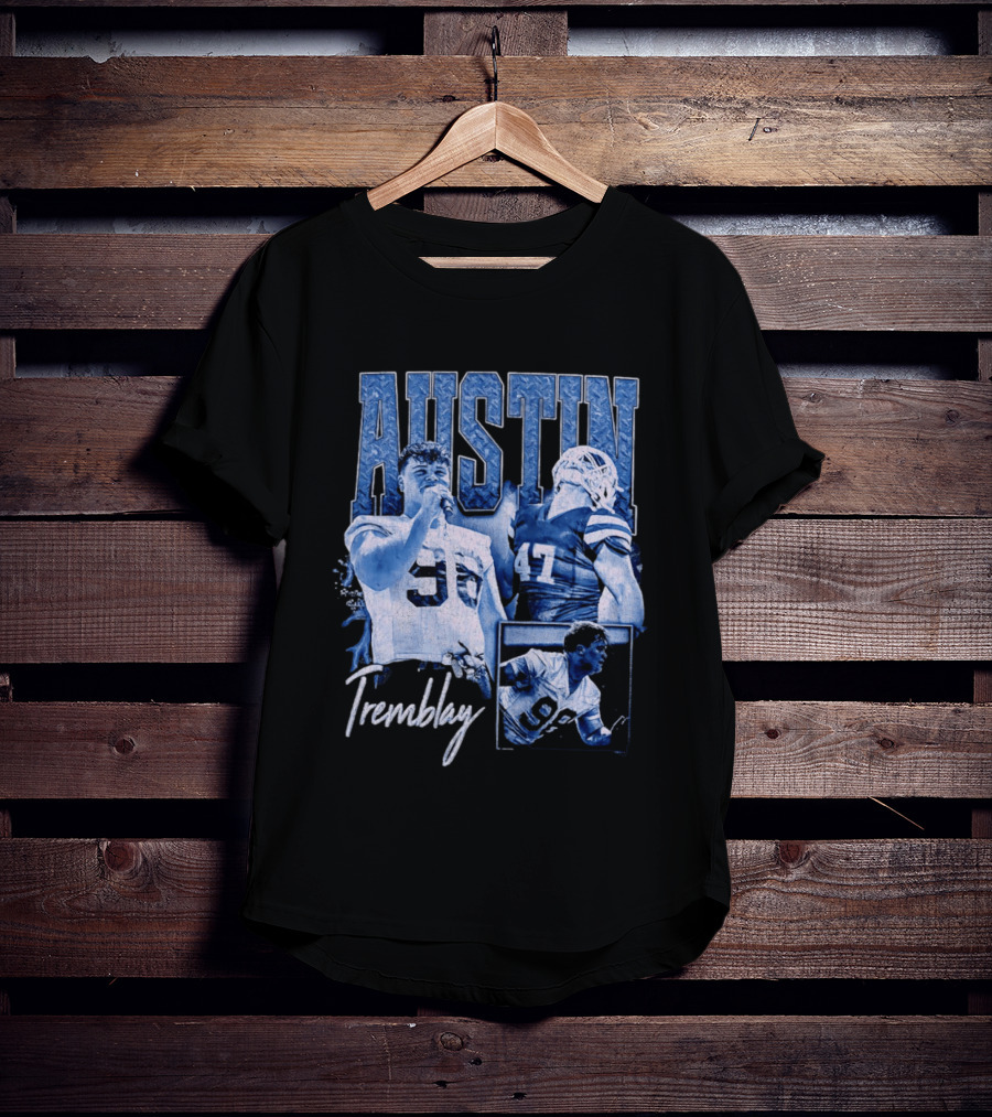 Austin Tremblay Football Austin 36 47 Sports T-Shirt