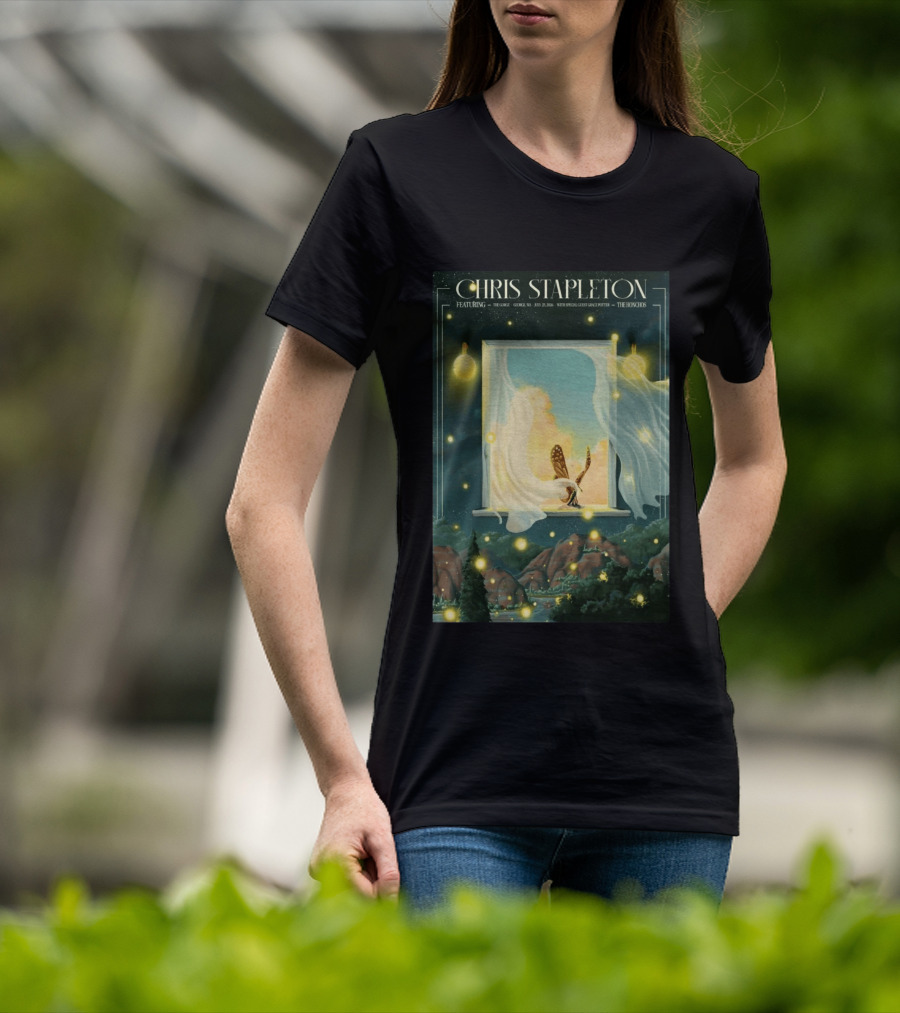 Chris Stapleton Featuring The Gorge George WA July 25 2026 With Special Guest Grace Potter The Honchos T-Shirt