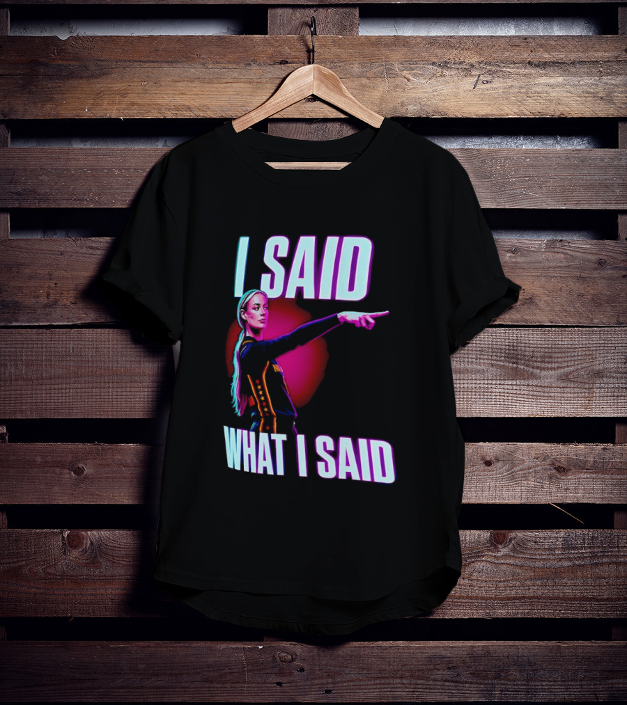 Sophie Cunningham I Said What I Said Pointing Indiana Fever WNBA Basketball T-Shirt