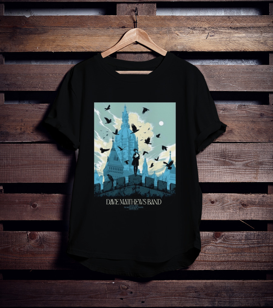 Dave Matthews Band Hartford CT 2026 The Meadows Music Theatre July 25 Event T-Shirt