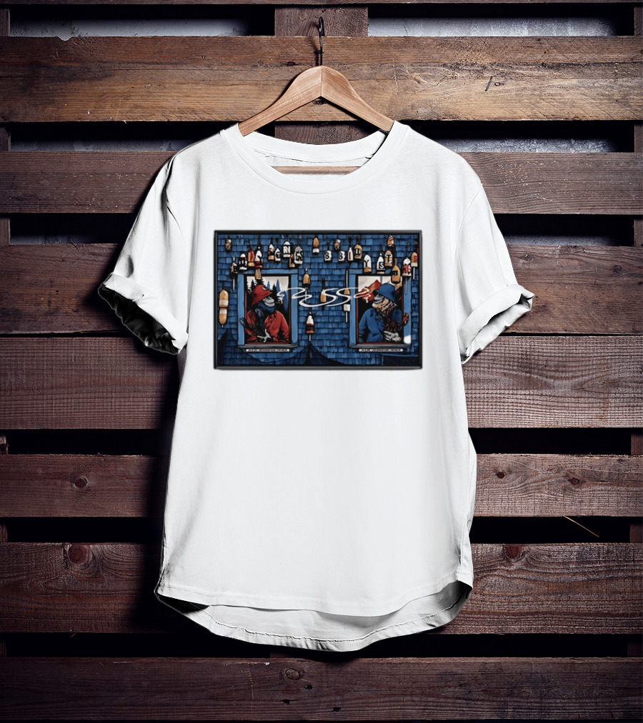 Billy Strings Portland ME July 24 2026 Lobster Theme With Buoys And Lighthouse T-Shirt