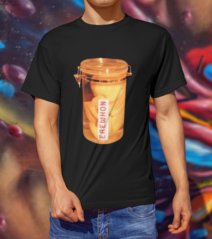 Erewhon Baby Jar Conceptual Artwork In Glass Container T-Shirt