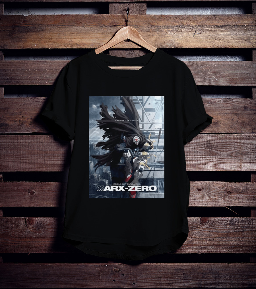 Rewrite The Future Mobile Suit Gundam RG Xarx Zero New Series T-Shirt