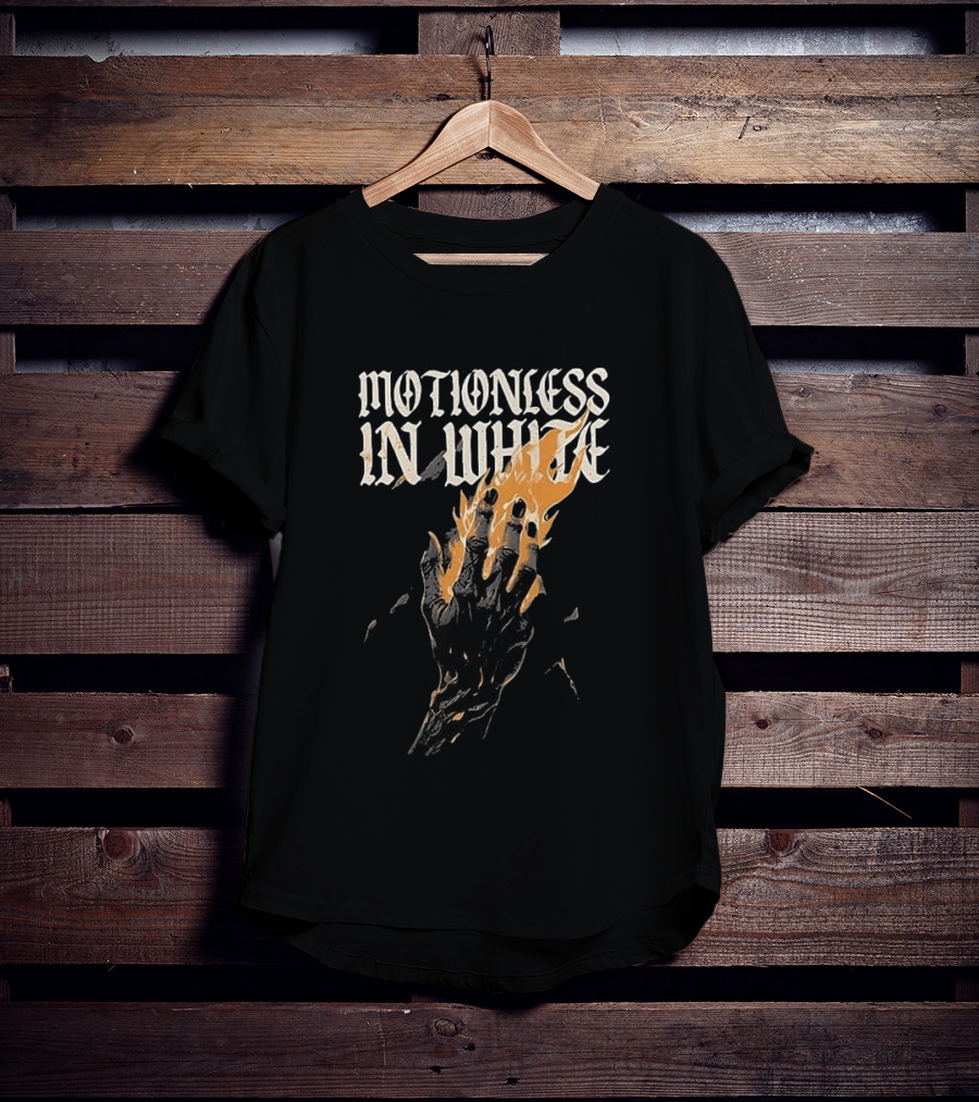 Motionless In White Fiery Hand We Will Carry The Torch T-Shirt
