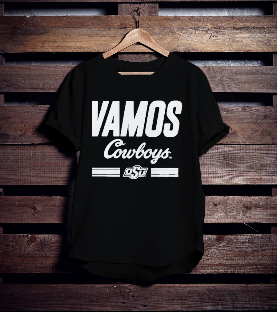 OSU Cowboy Basketball Vamos Cowboys 2026 OSU T-Shirt