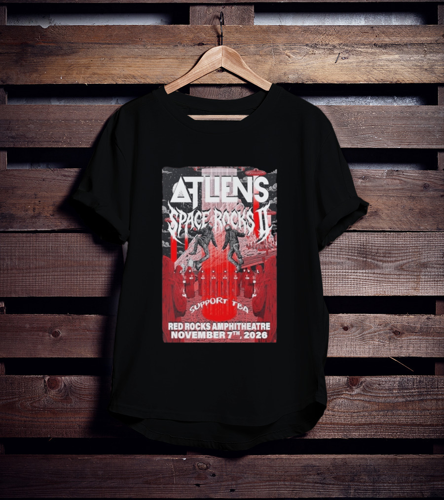 ATLiens Space Rocks II Red Rocks Amphitheatre November 7th 2026 Support TBA T-Shirt