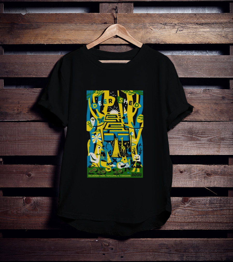 Deer Shed 2026 Baldersby Park Topcliffe N Yorkshire Festival T-Shirt