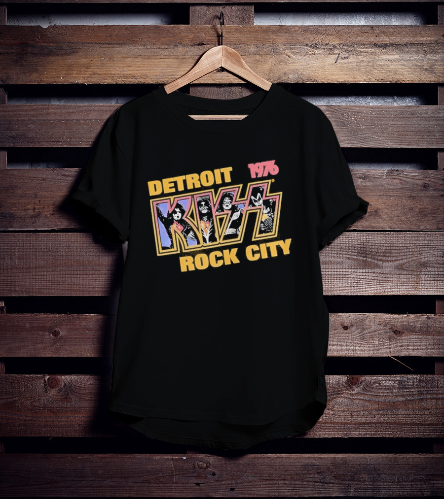 Kiss Detroit Rock City 1976 Band T-Shirt