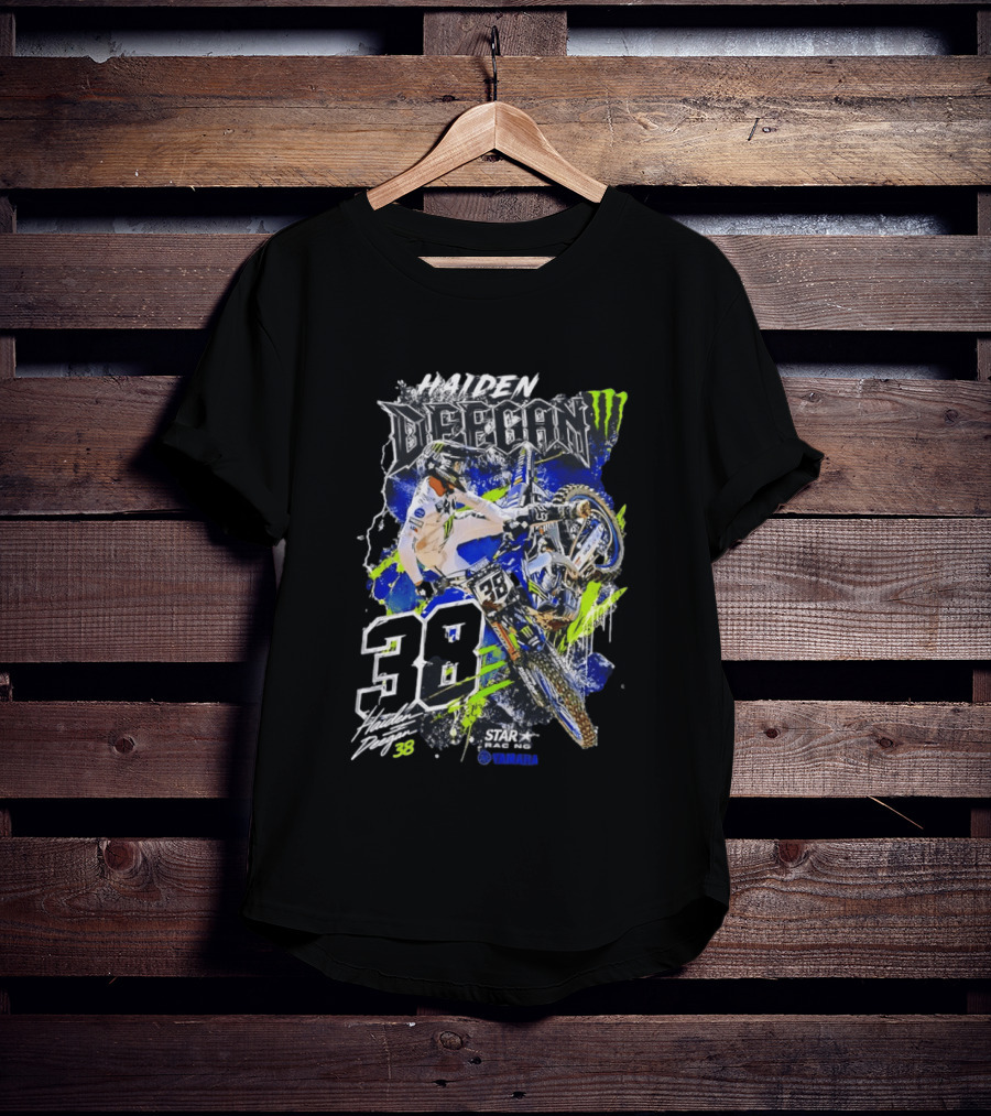 Haiden Deegan 38 Star Racing Yamaha Monster Energy Moto Cross T-Shirt