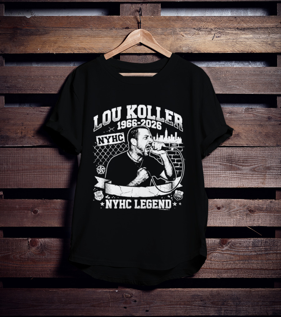 Lou Koller 1966 2026 NYHC Legend NYHC T-Shirt