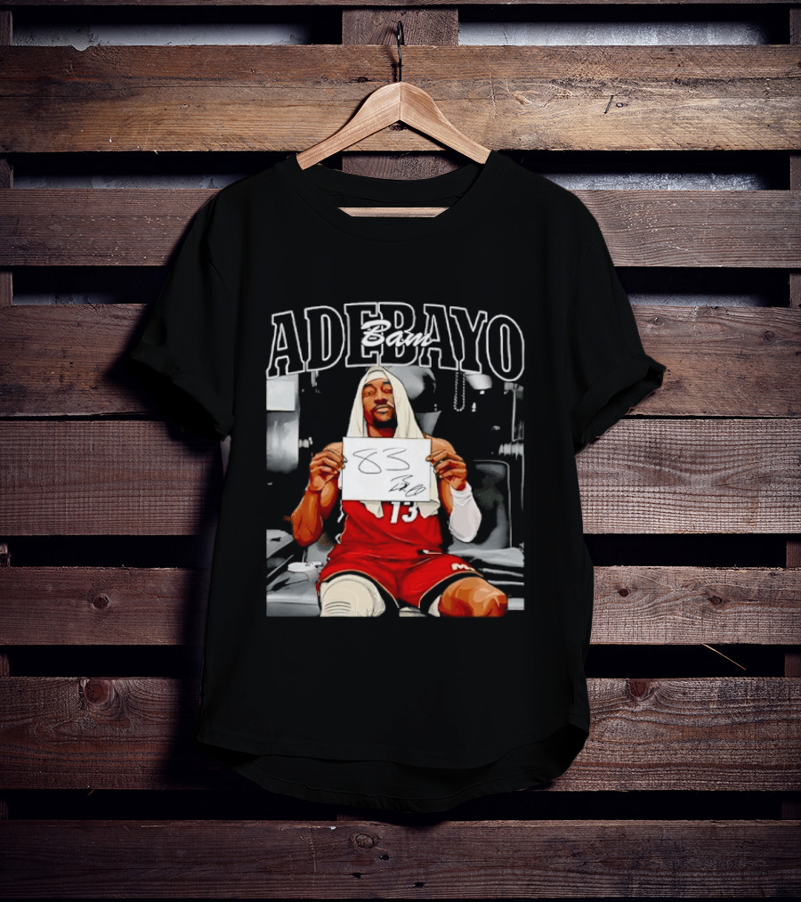 Miami Heat Bam Adebayo Number 13 83 Points T-Shirt