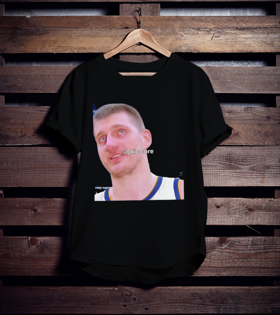 Jokic Core Nikola Jokic Free Throw Basketball T-Shirt