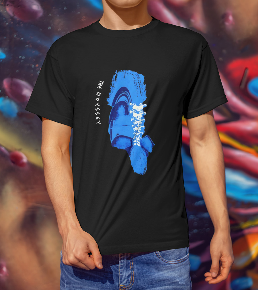 The Odyssey Greek Spartan Corinthian Helmet T-Shirt
