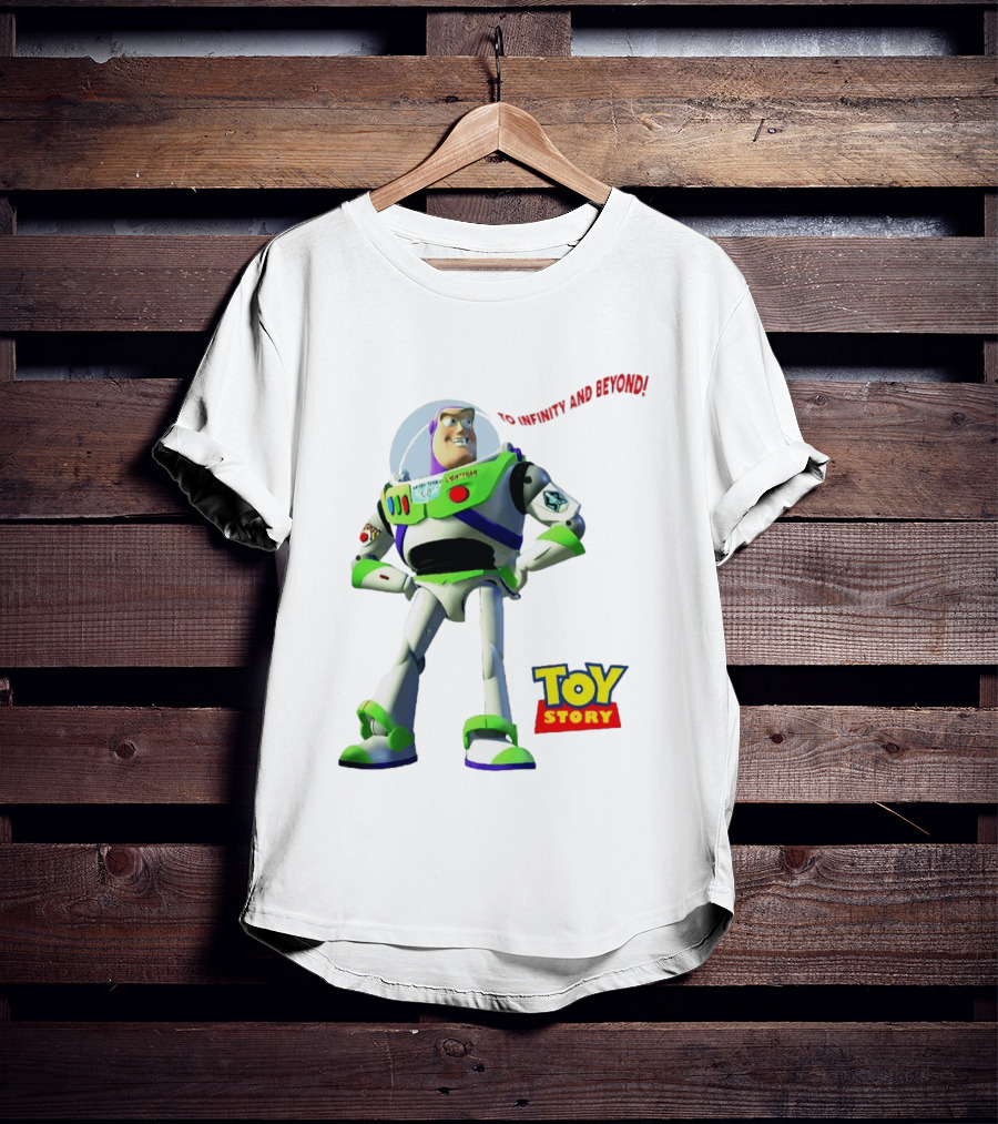 Buzz Lightyear To Infinity And Beyond Toy Story Pixar T-Shirt