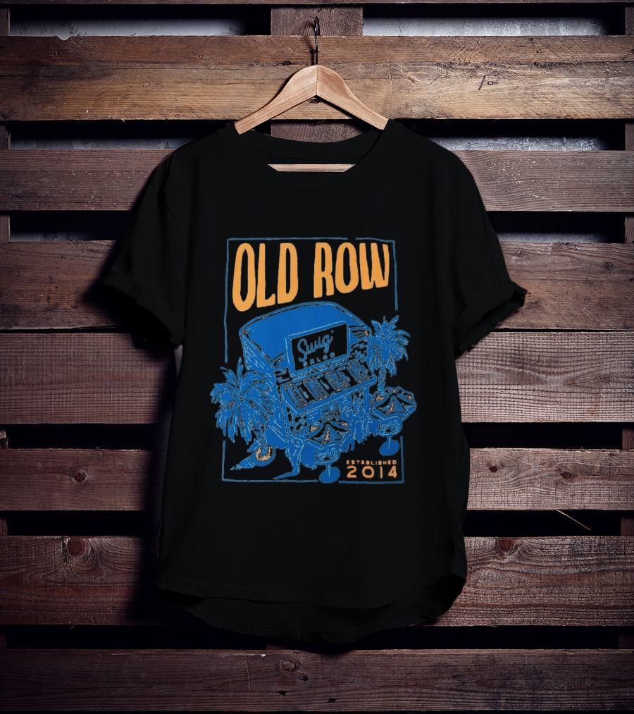 Old Row Swig Tiki Bar Est 2014 T-Shirt