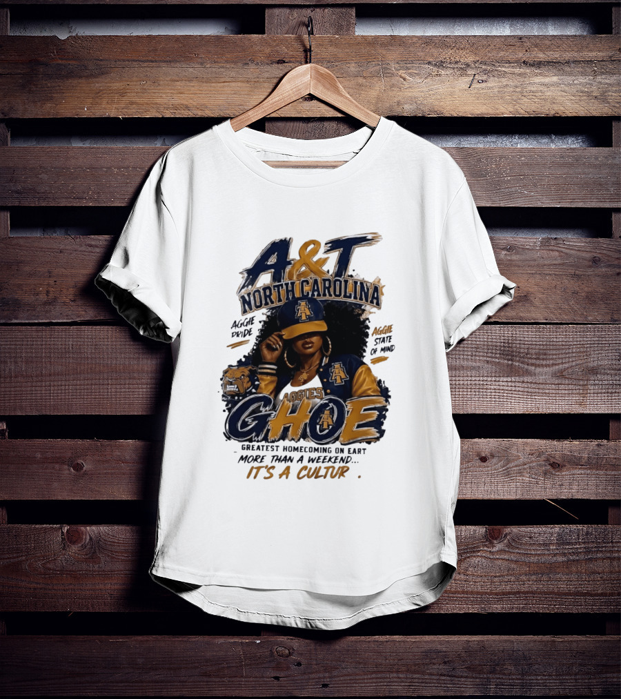 North Carolina A&T Aggie Pride GHOE Greatest Homecoming On Earth Culture T-Shirt