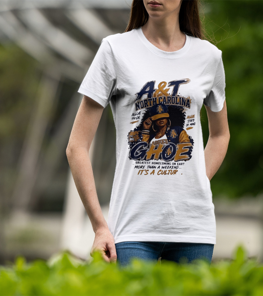 North Carolina A&T Aggie Pride GHOE Greatest Homecoming On Earth Culture T-Shirt