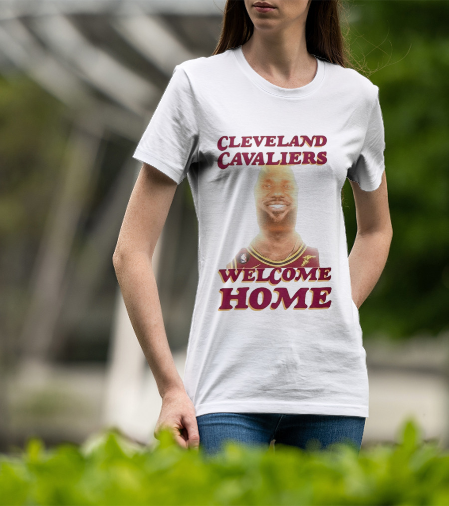 Cleveland Cavaliers Welcome Home LeBron James T-Shirt