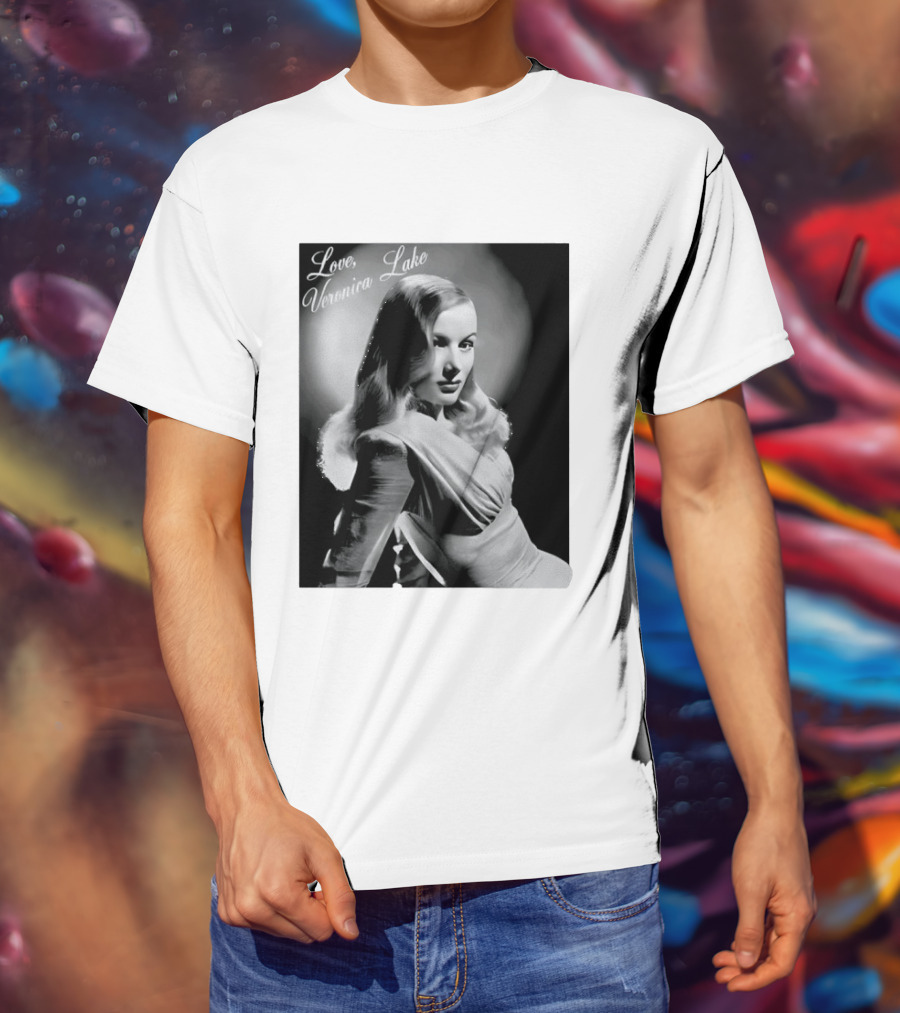 Veronica Lake Vintage Hollywood Glamour T-Shirt