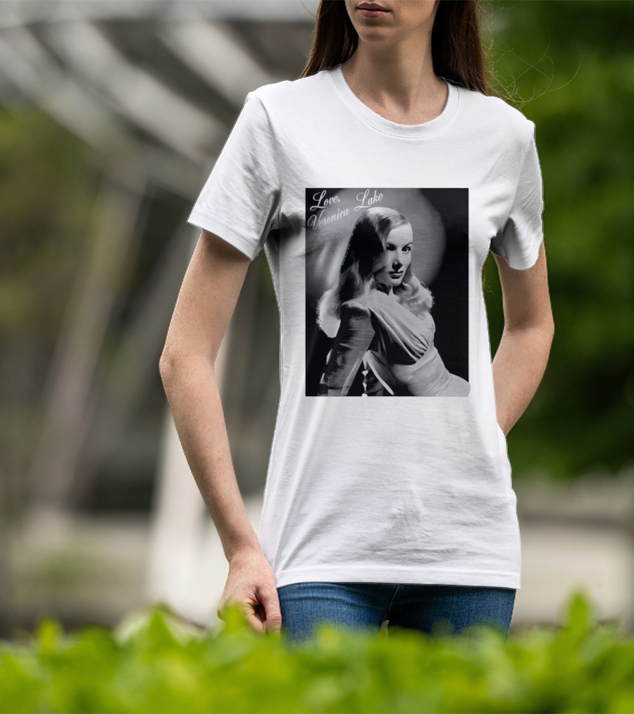 Veronica Lake Vintage Hollywood Glamour T-Shirt