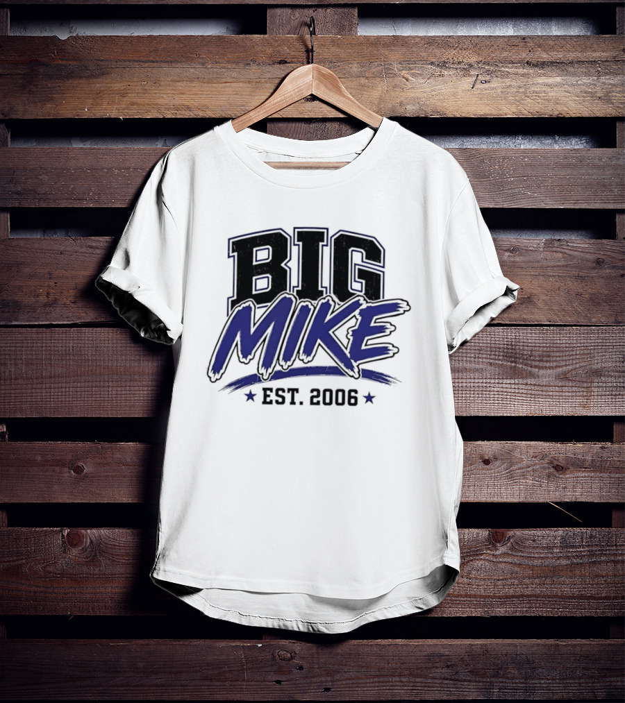 Big Mike Est. 2008 Varsity T-Shirt