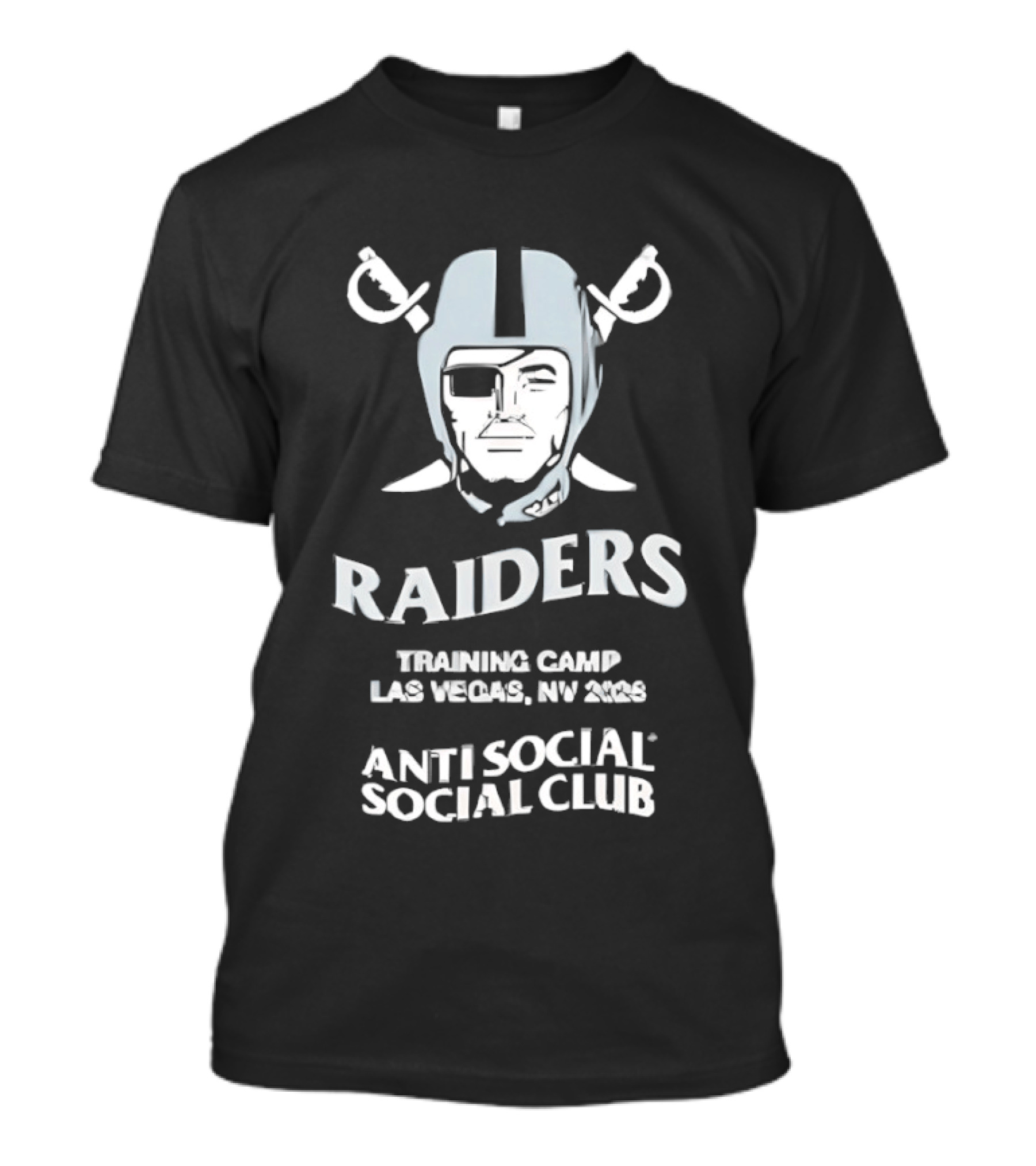 Anti Social Social Club Raiders Training Camp Las Vegas NV 2026 T-Shirt