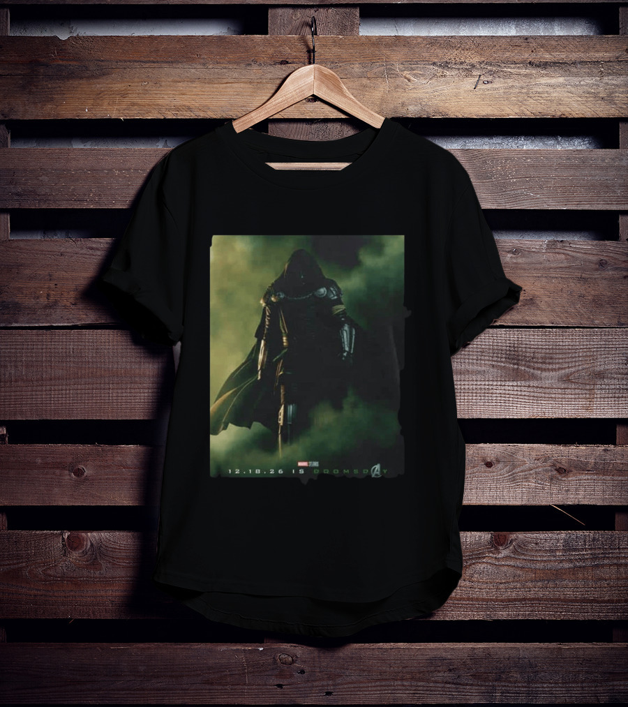 Avengers Doomsday Marvel Studios Dr Doom In Theaters December 18 2026 T-Shirt