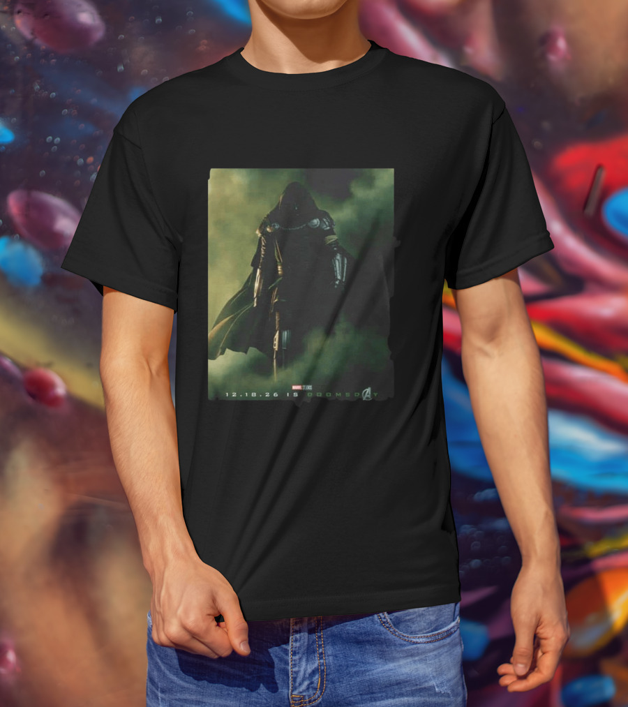 Avengers Doomsday Marvel Studios Dr Doom In Theaters December 18 2026 T-Shirt