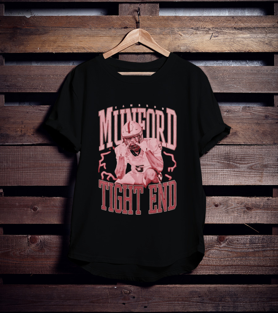 Cameron Munford Munford Tight End Football Player T-Shirt