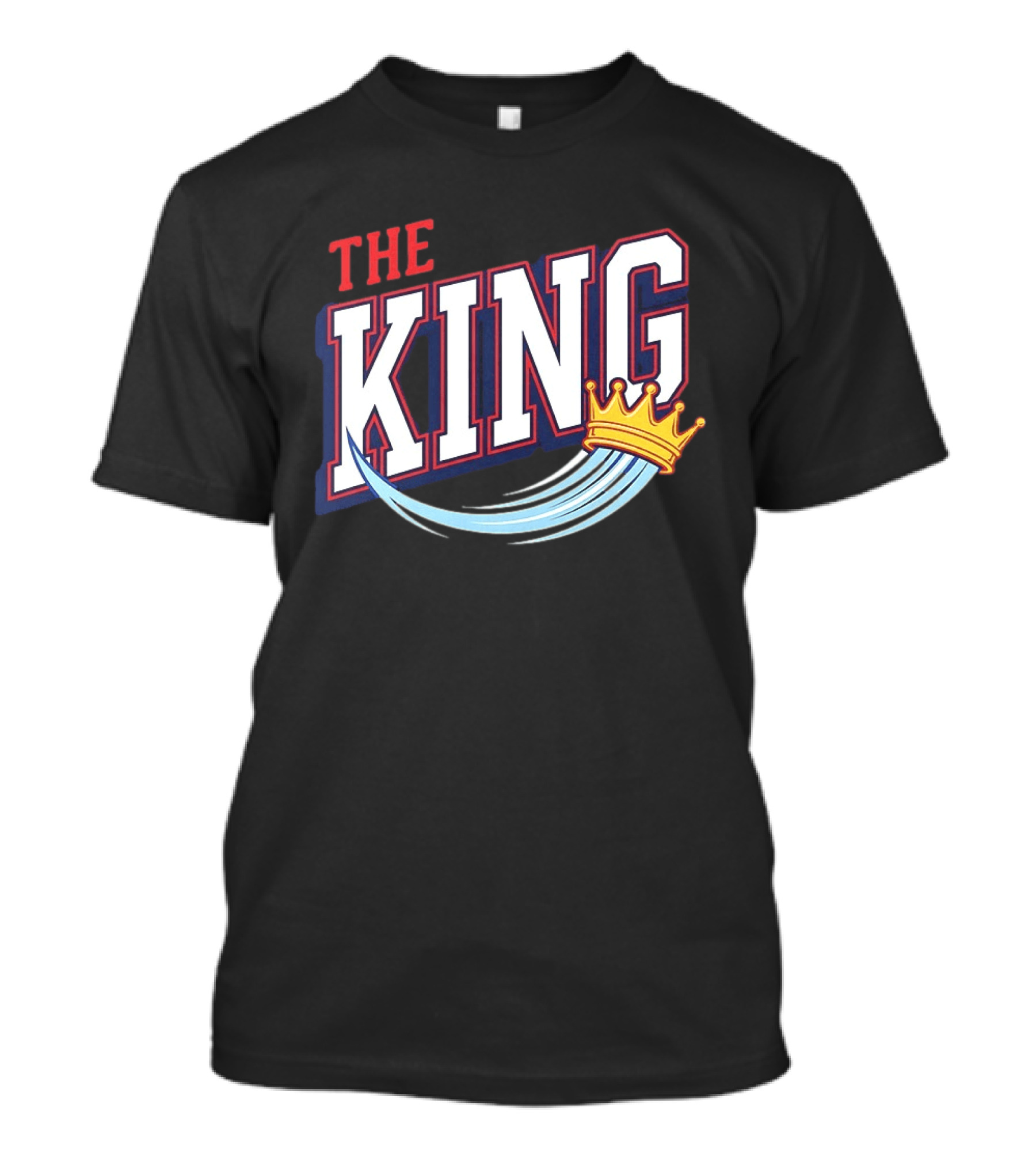 THE KING LeBron James Philadelphia 76ers NBA 2026 T-Shirt