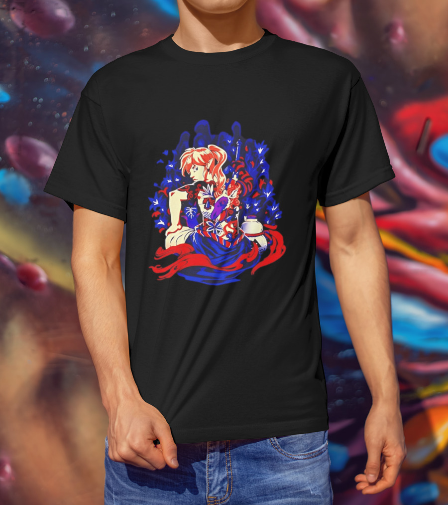 Legend Of Zelda Link Tattoo Art With Elven Warrior And Magical T-Shirt
