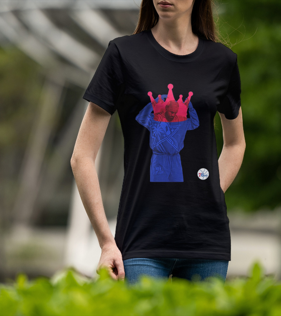 NBA All Star King LeBron James Philadelphia 76ers Season T-Shirt