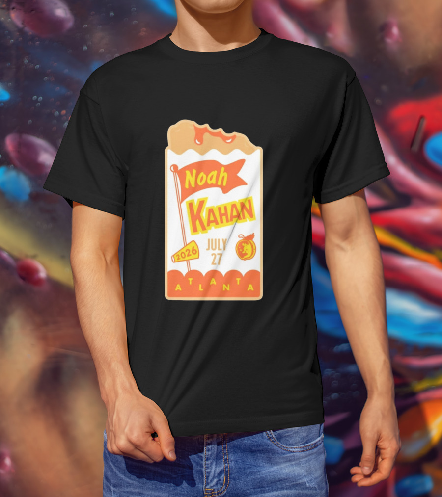 Noah Kahan Atlanta July 27 2026 Event T-Shirt