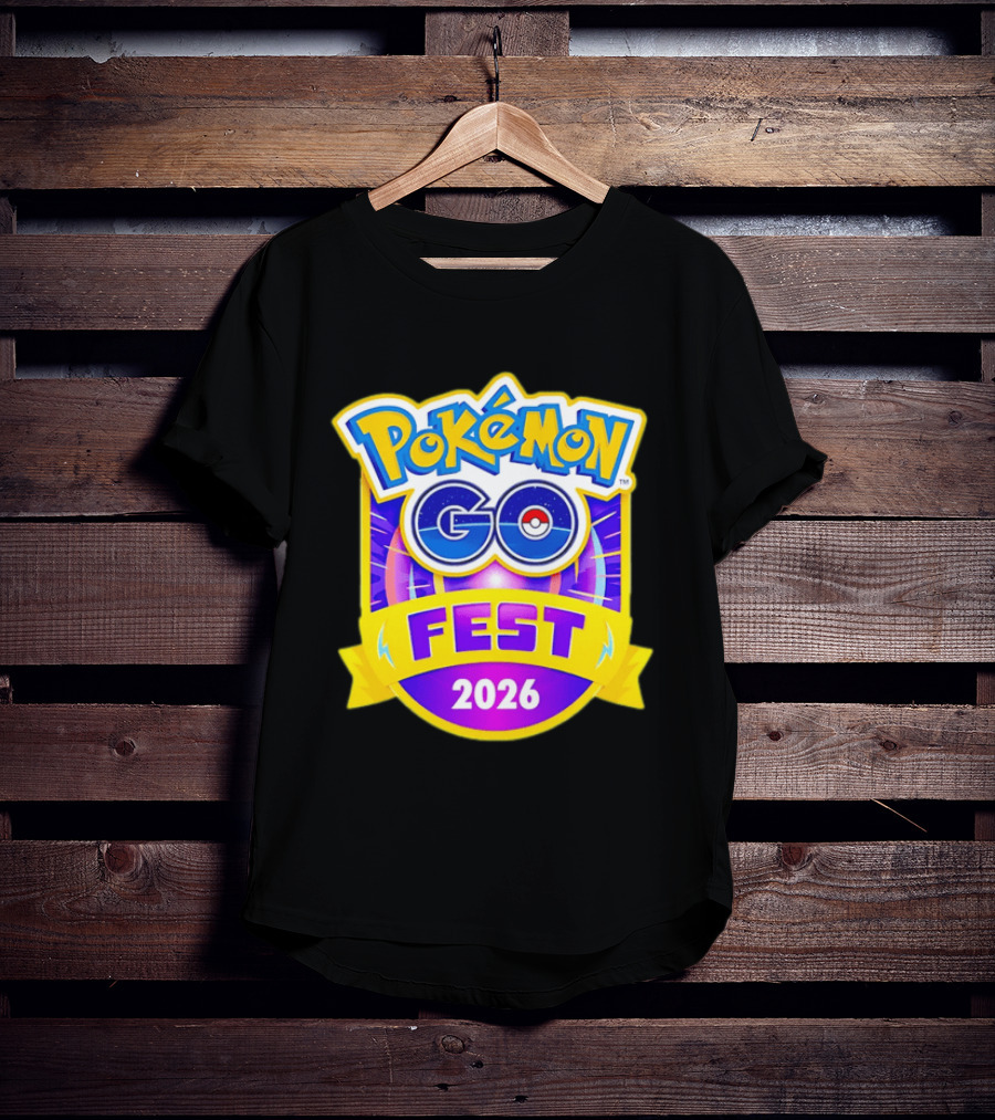 Pokemon GO Fest 2026 Event T-Shirt