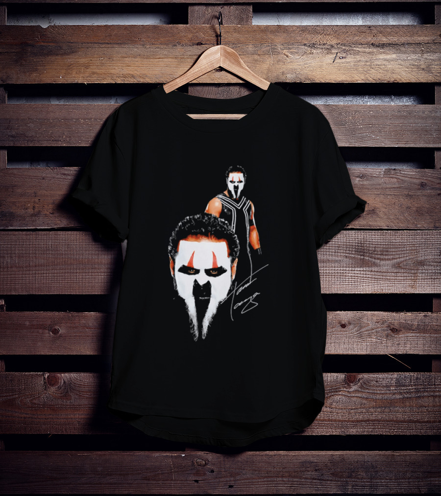 Tama Tonga Face Paint Mask Wrestler Signature T-Shirt