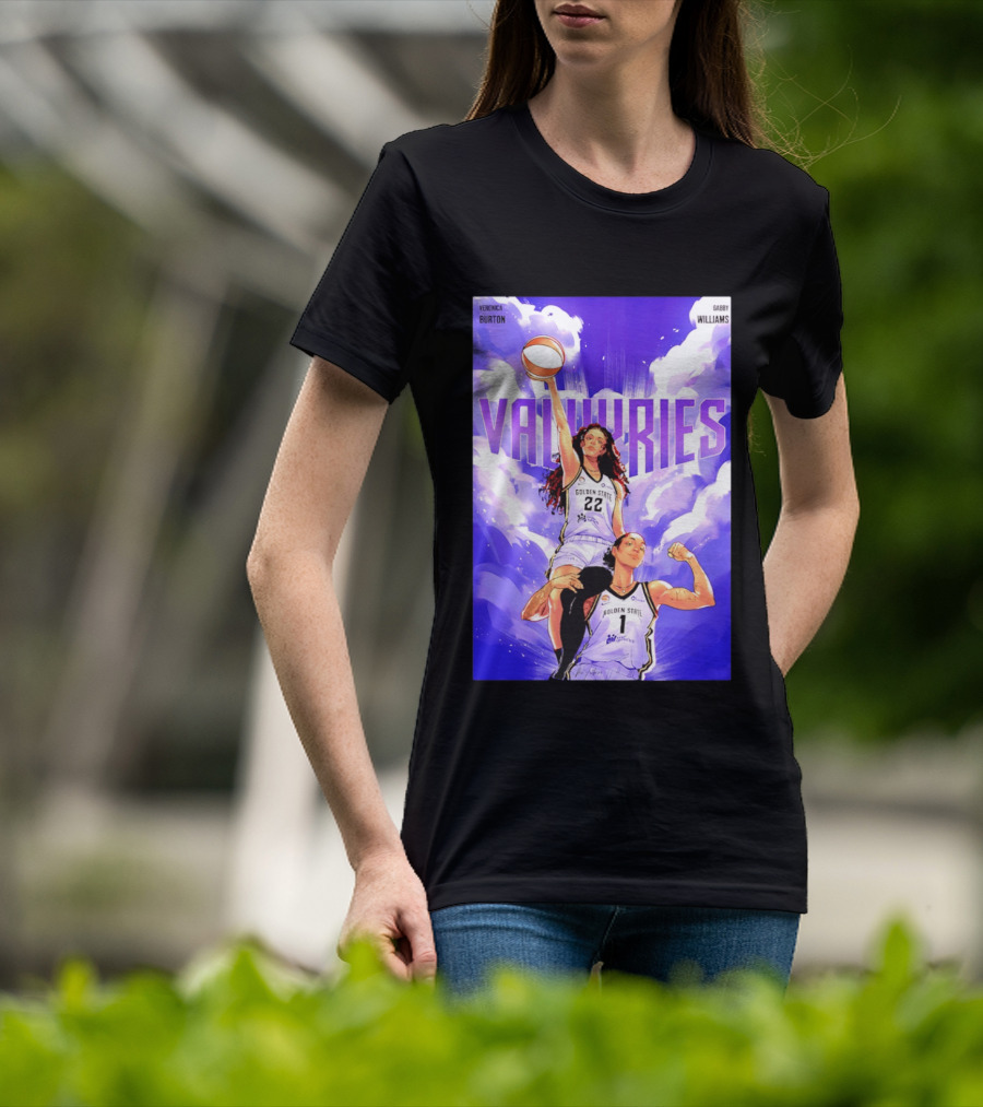 Veronica Burton Gabby Williams Golden State Valkyries Basketball Future T-Shirt