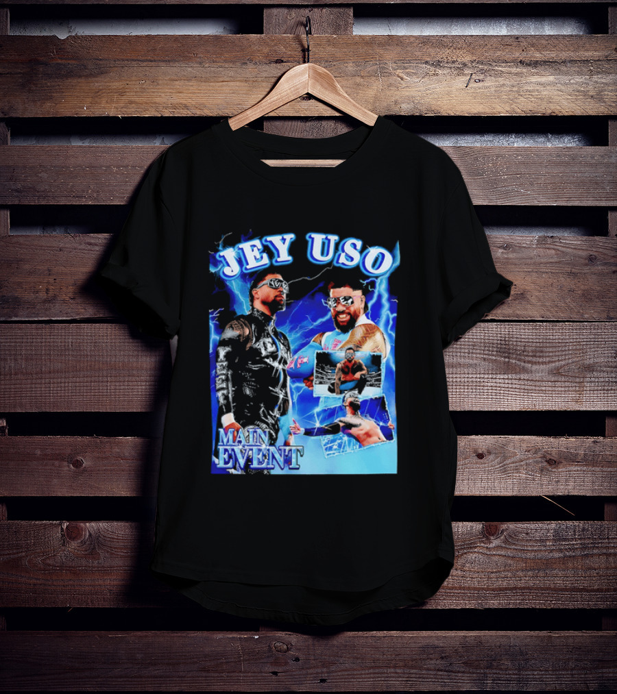 Jey Uso Main Event Yeet Energy Wrestling Highlights T-Shirt