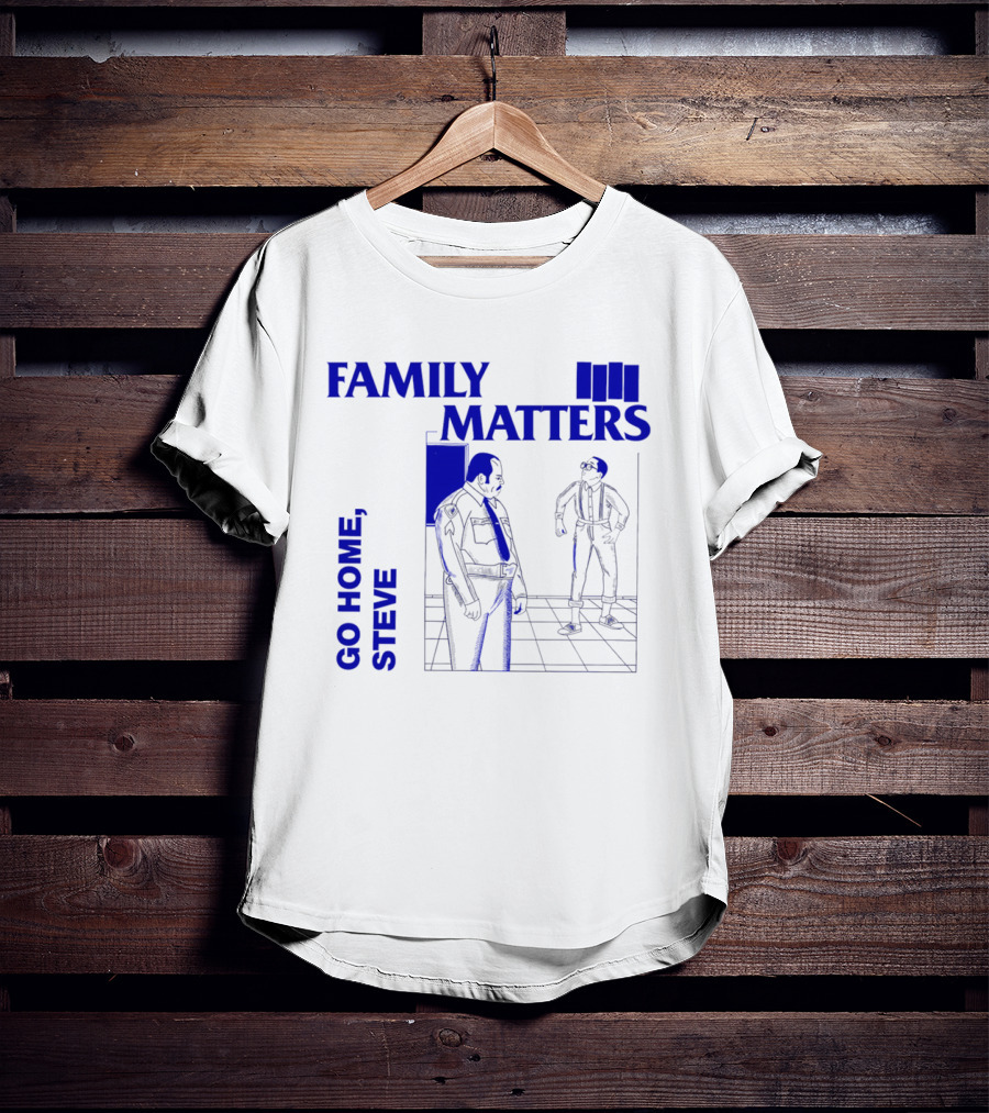 Family Matters Go Home Steve TV Show Humor Scene T-Shirt