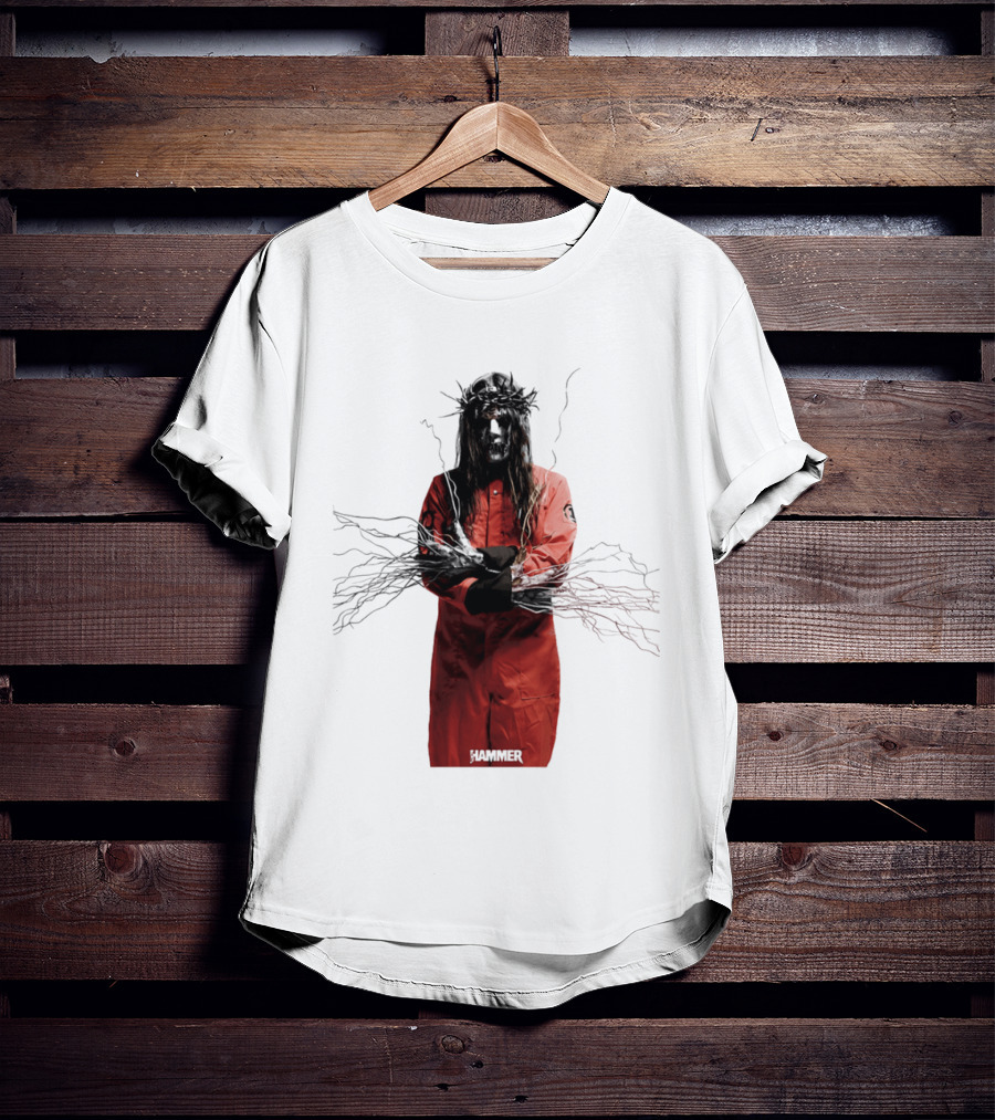 Hammer Joey Jordison Slipknot Red Jumpsuit Roots T-Shirt