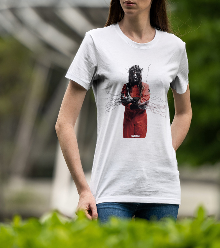 Hammer Joey Jordison Slipknot Red Jumpsuit Roots T-Shirt