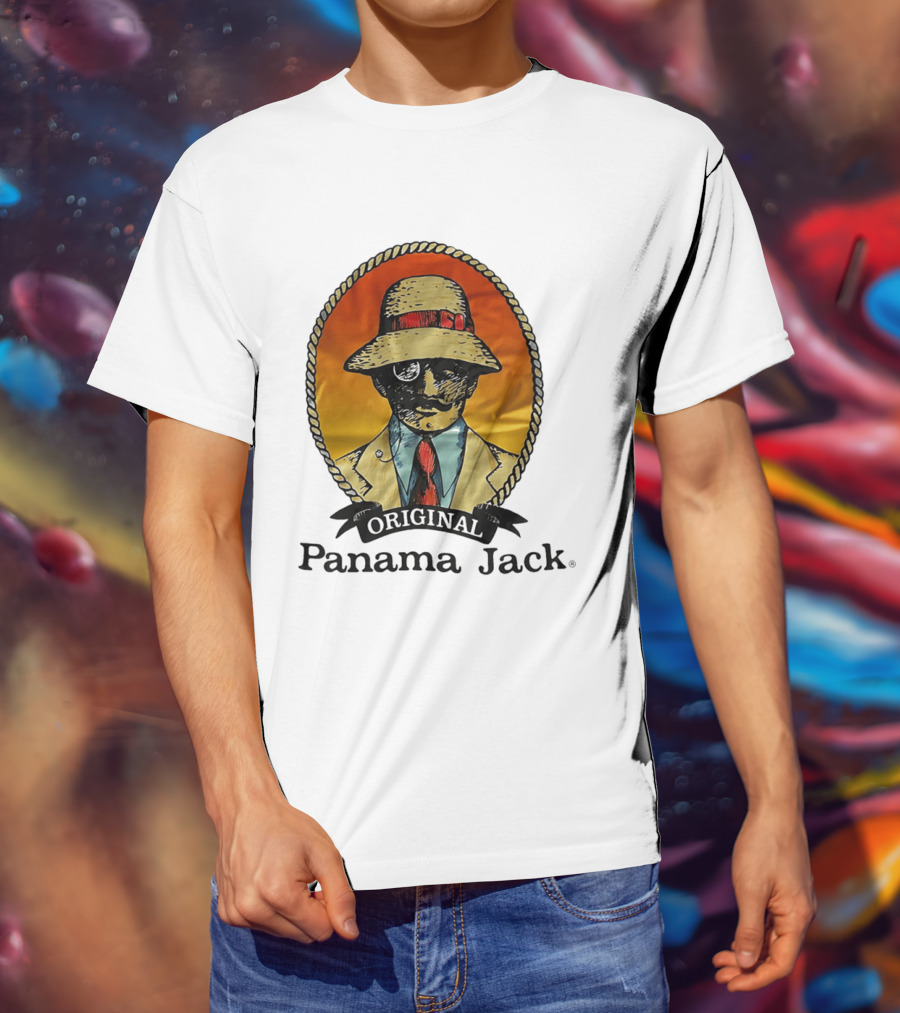 Original Panama Jack Man With Hat And Monocle T-Shirt