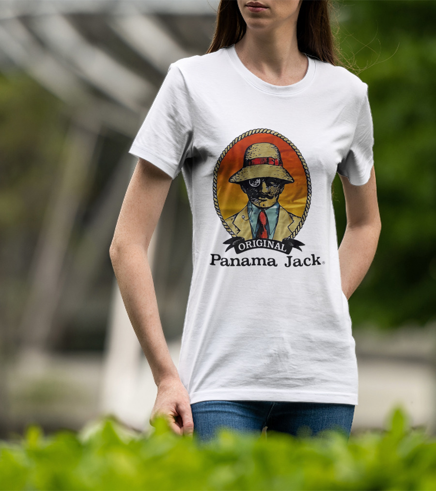 Original Panama Jack Man With Hat And Monocle T-Shirt