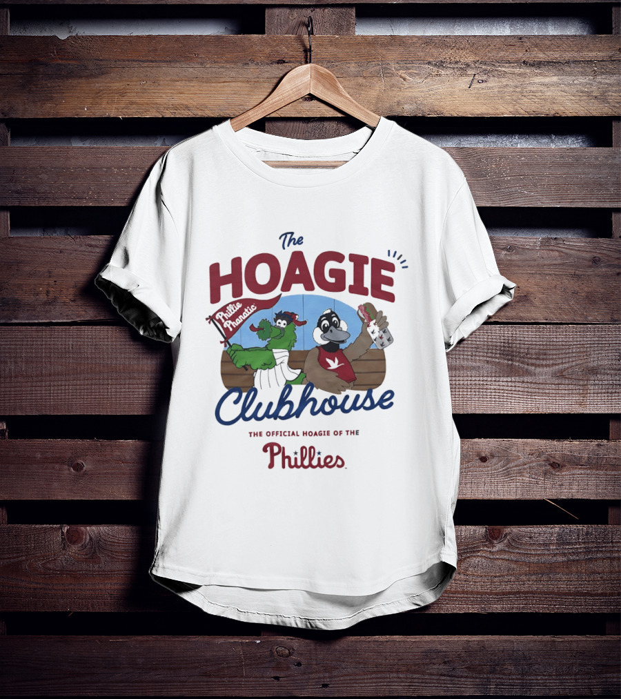 The Hoagie Clubhouse Phillie Phanatic Official Hoagie Of The Phillies T-Shirt