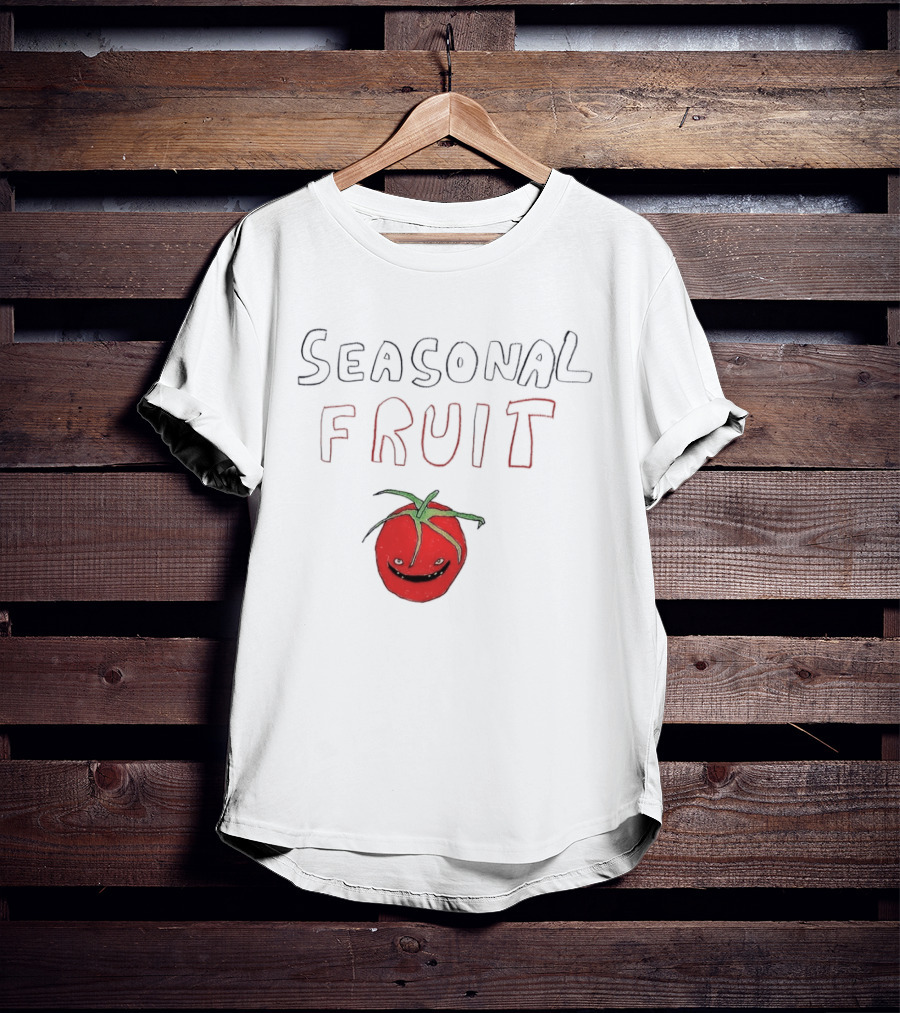 Seasonal Fruit Tomato With Painted Face T-Shirt