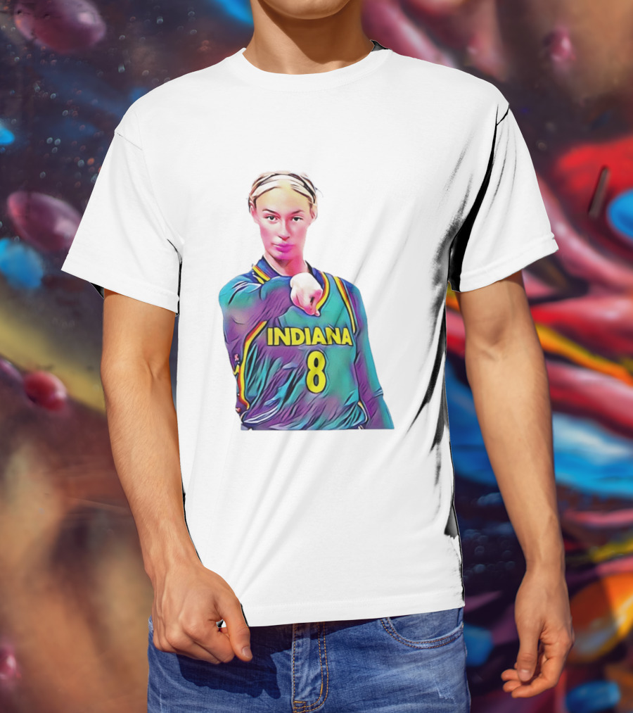 Sophie Cunningham Indiana Number 8 Indiana Fever Basketball Meme T-Shirt