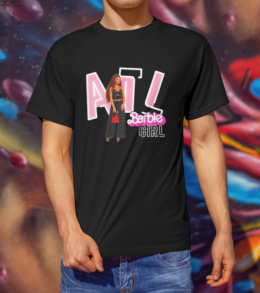Barbie Girl ATL Angel Reese Atlanta Dream Basketball WNBA 2026 T-Shirt