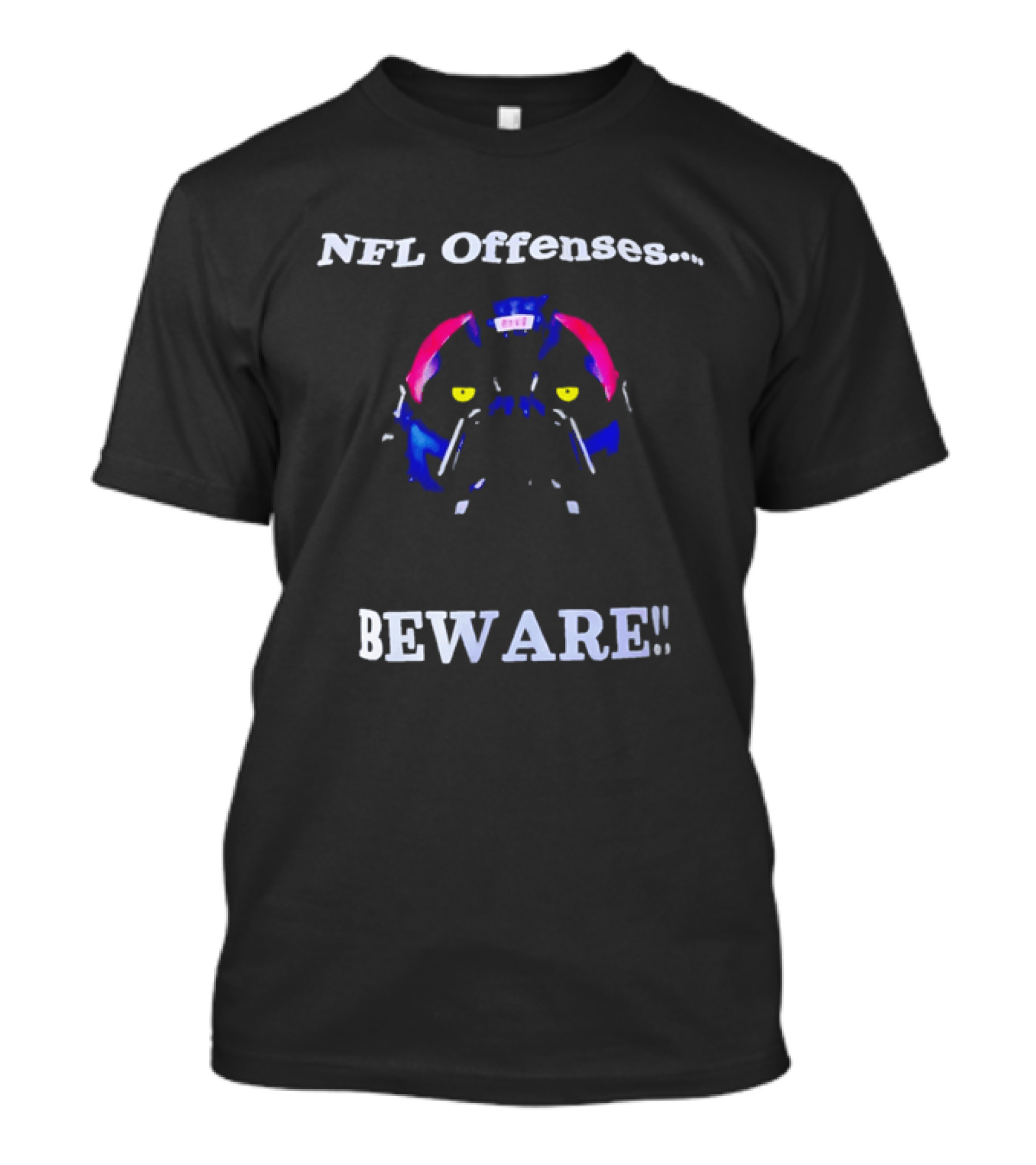 NFL Offenses Beware Bulldog T-Shirt